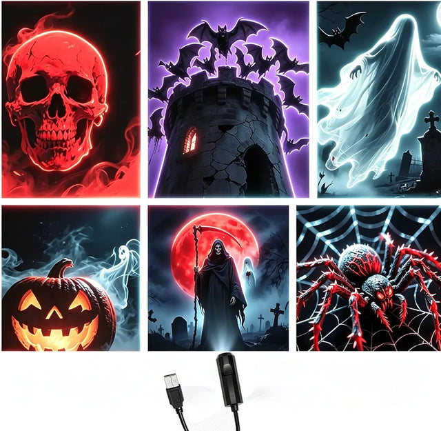 YOWOCAL Halloween Projector Light