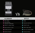 Minimalist RFID-Blocking Slim Card Holder Wallet