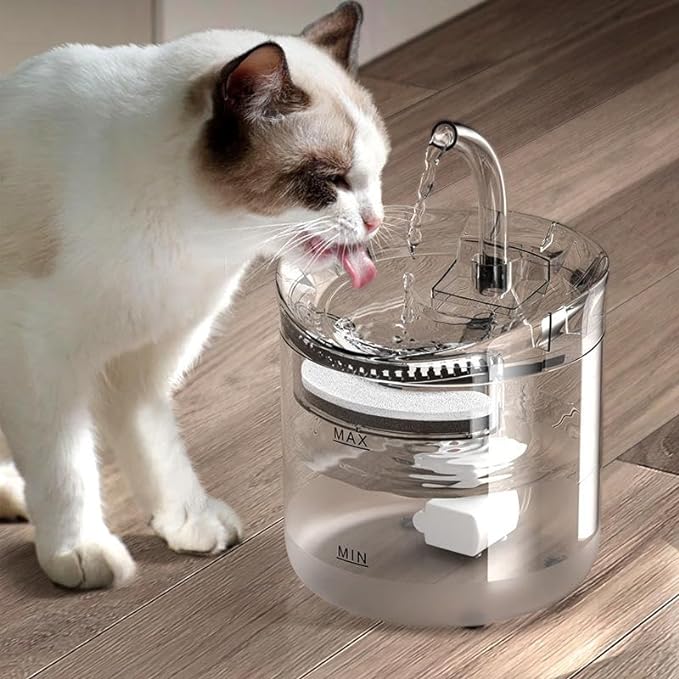 🐾 Fuente de Agua para Mascotas con Capacidad de 1,8L 🐾