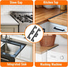 Adjustable Stainless Steel Stove Gap Covers