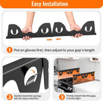 Adjustable Stainless Steel Stove Gap Covers